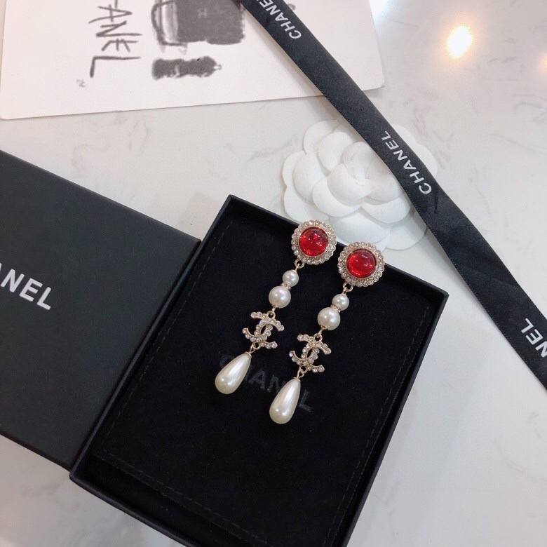 Ch*el earrings